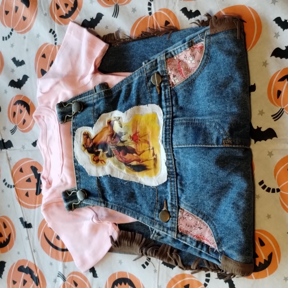 Cowgirl Overall Set